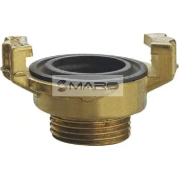 Zahradní hadice Spojka bajonetová mosazná s vnějším závitem 1", AQ 7701