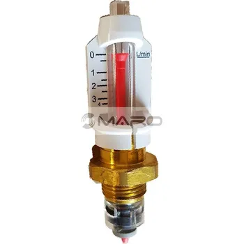 Ventil Deltatop Průtokoměr 3/8" k rozdělovači podlahového topení HKV-D, 320002