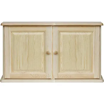 Šatní skříň Nástavec z masívu AMÁLIE 2 Barevné provedení: Olše