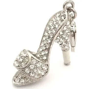 Náhrdelník Dámský přívěsek Glamour GS1-00 Bílá (4 cm)