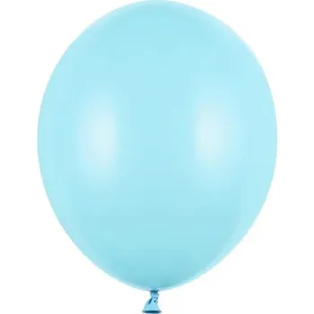 Balónek pastelový, 27cm, světle modrá