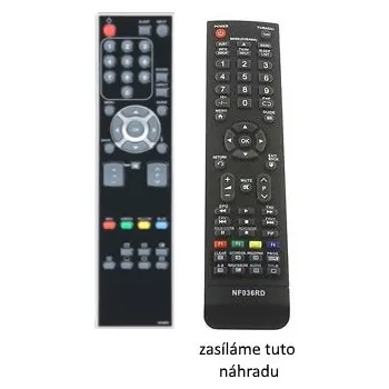 Dálkový ovladač Funai NF021RD, NF025RD, NF028RD, NF031RD NF036RD náhradní dálkový ovladač jiného vzhledu