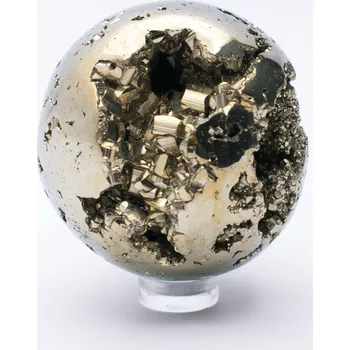 Milujeme Kameny Pyrit - koule - tromlovaný kámen PK17 260000