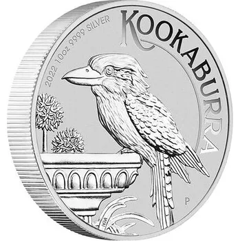 Stříbrná mince 10 Oz Australian Kookaburra (Ledňáček) 2022