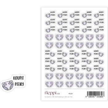 samolepka Fleppi Samolepky Koupit pleny