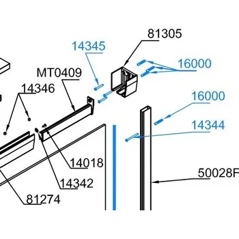 Náhradní díl k CAS2D 81305.10