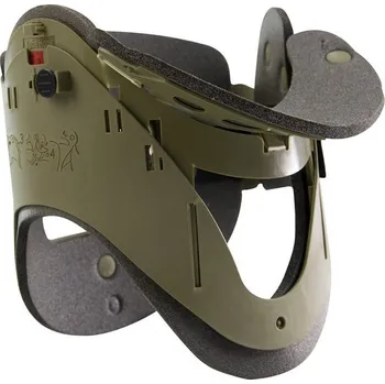 AEROresc® - EASY Collar - stavitelný fixační límec dospělý - armádní zelená