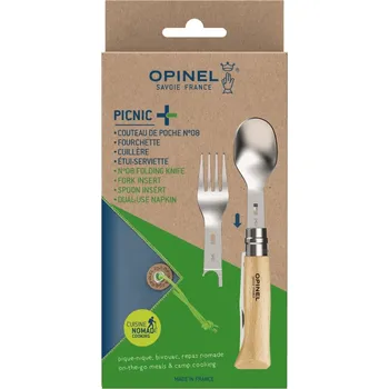 kempingový příbor Opinel Picnic+ N°08 002500
