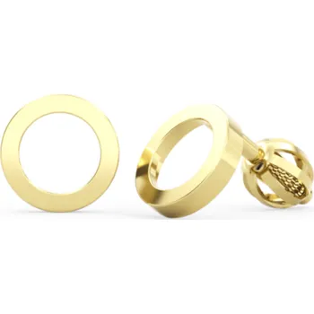 Náušnice Minimalistické zlaté náušnice IDOL Circle II Materiál šperku: Žluté zlato