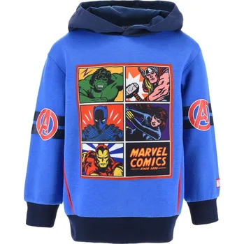 Chlapecká mikina Chlapecká mikina AVENGERS COMICS modrá Velikost: 104