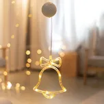 ACA Lighting Vánoční zvoneček do okna…