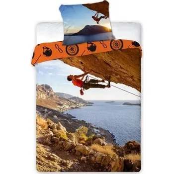 Povlečení Povlečení pro kluky s lezcem Šířka: 160 cm | Délka: 200 cm 1ks 70x80 cm (standard zdarma)