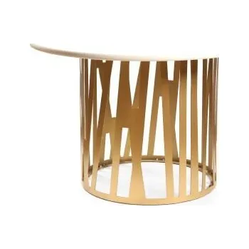 Konferenční stolek IBA Kovový konferenční stolek Monaco (3 varianty vrchní desky) Typ: MDF