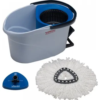 Vileda Professional VILEDA UltraSpin Mini - modrá (vědro, ždímač, hlavice s mopem), 486x296x293 mm - 1 ks