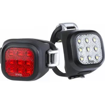 Cyklosvítilna KNOG Blinder Mini Niner Twinpack černé