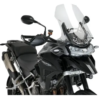 Větrný štít Touring Triumph Tiger 1200 GT/Rally (22-25) Černá (N)