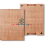 Dřevěné prkénko na krájení 400 x 300 x 50 mm