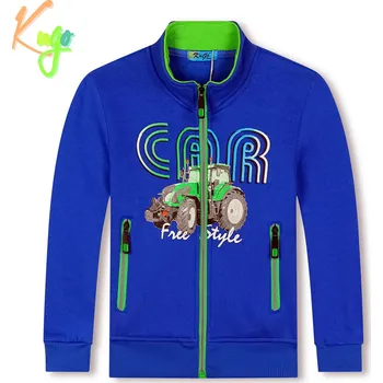 Chlapecká mikina Chlapecká mikina - KUGO JK9539, modrá Barva: Modrá, Velikost: 98