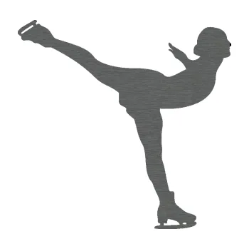 Polep vozidla Krasobruslení 014 pravá krasobruslařka (62 - škrábaný titan) SAMOLEPKA NA AUTO, NÁLEPKA, FÓLIE, POLEP, TUNING, VLASTNÍ TEXT, TISK, AUTOSAMOLEPKY.cz, POLEPY, OBRÁZEK, LOGO, 3D STICKERS