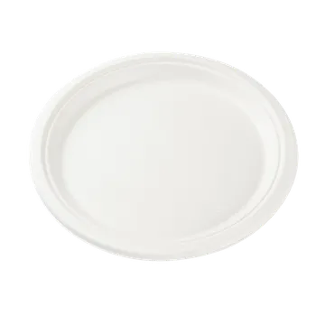 Jednorázové nádobí EcoPack Talíř EKO z cukrové třtiny 26 cm 1-dílný bílý bal/50 ks