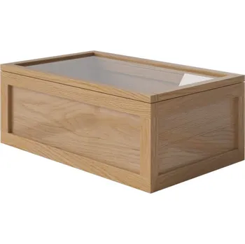 Organizér oblečení Bolia Dřevěný box Norie Storage, oiled oak