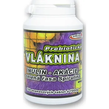 Prebiotická Vláknina a Spirulina - zelené ananasové tablety (Vstřebávání spiruliny, inulinu a dalších látek nejefektivnějším způsobem - sublinguálně přímo přes sliznici úst!)