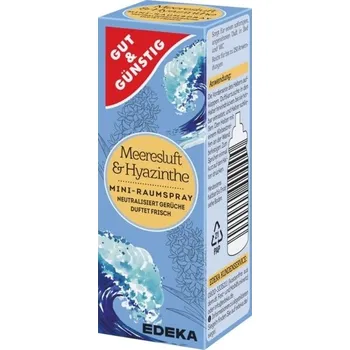 Osvěžovač vzduchu G&G Gut & Günstig osvěžovač vzduchu mini spray 25 ml Meeresluft & Hyazinthe náplň