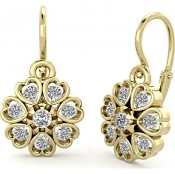 Náušnice Originální dětské zlaté náušnice Erin Materiál šperku: Žluté zlato