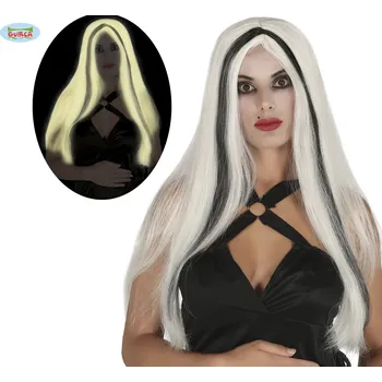 Karnevalová paruka Guirca Paruka fluo dlouhá