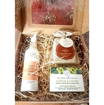 Kosmetická sada The Camel Soap Factory Dárková sada Milk