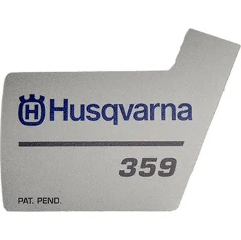 Nálepka kryt starteru Husqvarna 359