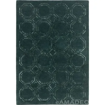 Koberec Asiatic Kusový koberec Asiatic Nexus Octagon Petrol - zelený - 120x170cm