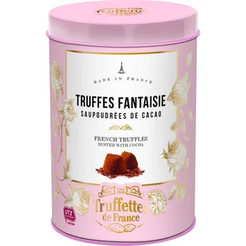 Čokoláda Truffettes de France Čokoládové lanýže v plechové dóze 500 g