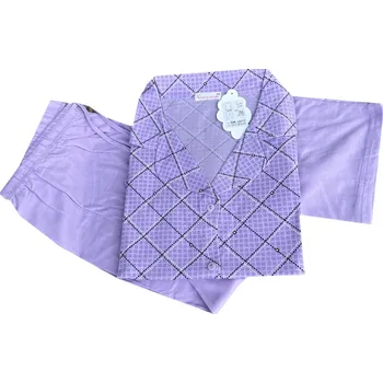 Dámské pyžamo C-Lemon Dámský pyžamový kabátek Volerie Dream Barva: Fialová, Velikost: 4XL