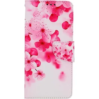 Pouzdro na mobilní telefon Pouzdro Samsung A13 knížkové Růžové kvítky (kryt neboli obal na Samsung A13)