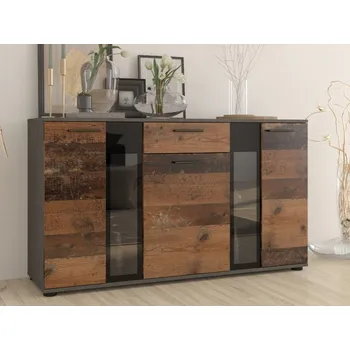 Ložnice SALSA komoda, matera grafit