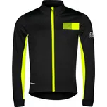 bunda FORCE FROST softshell pánská černo-fluo S