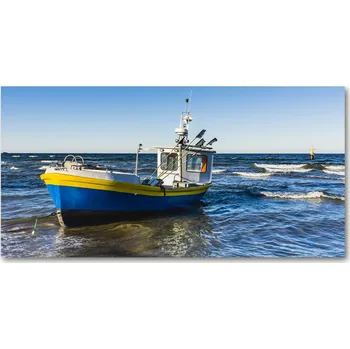 Obraz Fotoobraz na skle Loď na moři