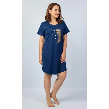 Dámské noční prádlo Dámská nadměrná noční košile PEŘÍČKO XXXL