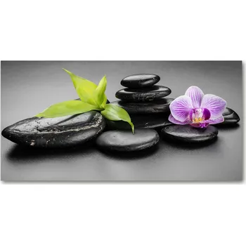 Obraz Foto obraz skleněný horizontální Kameny zen