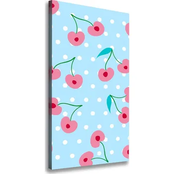 Obraz Vertikální Vertikální Foto obraz na plátně do obýváku Višně