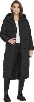 Dámský kabát Only Amy X Long Puffer Coat černý