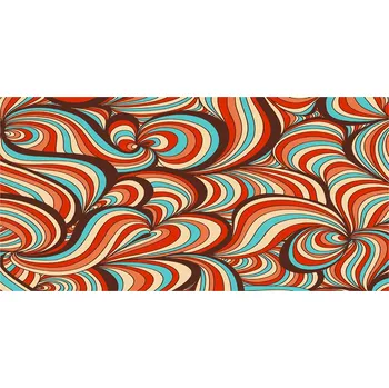 Obraz Foto obraz skleněný horizontální Virující vzor