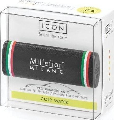 CAR AIR FRESHENER ICON MINERAL GOLD 81 MILLEFIORI MILANO