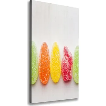 Obraz Vertikální Foto obraz na plátně Gumoví medvídci