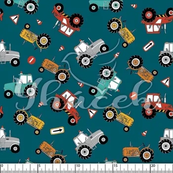 Kočárkovina, Traktory a značky na tyrkysové