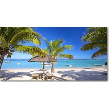 Obraz Foto-obrah sklo tvrzené Pláž Mauritius