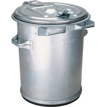 Odpadkový koš Kovová popelnice 70 litrů, pozinkovaná, plech 0,8 mm