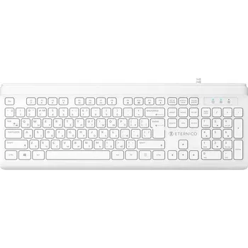 Eternico Home Keyboard Wired KD2020 bílá - CZ/SK