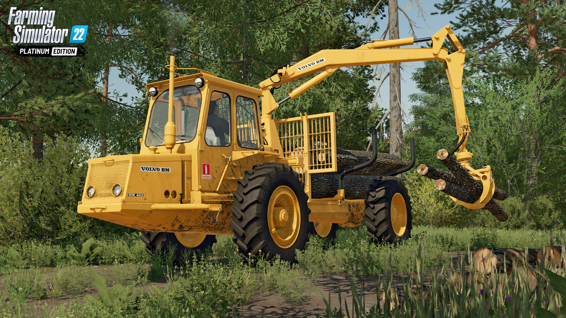 foto Počítačová hra Farming Simulator 22 Platinum Edition PC digitální verze